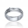 Bague tribal Acier 316L Inoxydable Homme