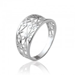 Bague dentelle arabesque...