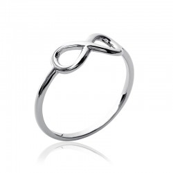 Bague Infini fine Argent...