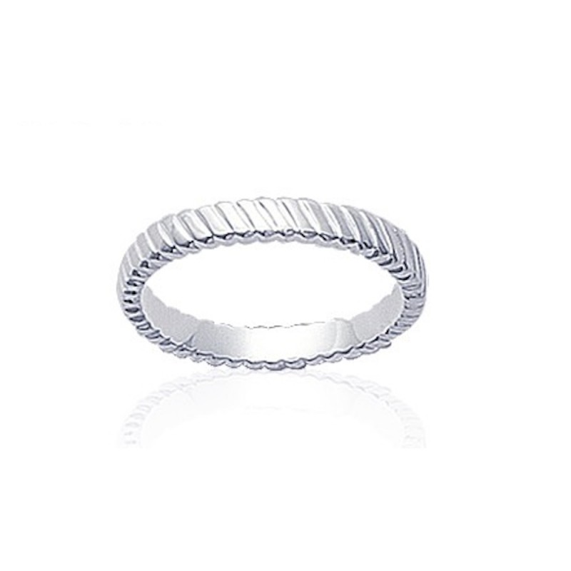 Alliance originale Argent Femme