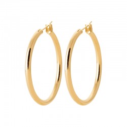 Créoles épaisses Plaqué Or...