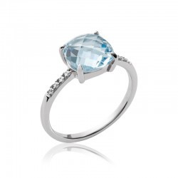 Bague Solitaire Pierre...