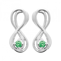 Boucles d'oreilles Infini...