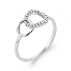 Bague Anneaux Enlacés...