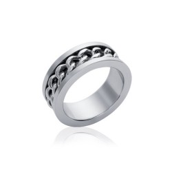 Bague Maillons Acier 316L...
