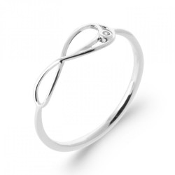 Bague Infini Oxyde de...