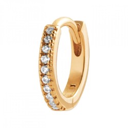 Créole Diam. 11mm Plaqué or...