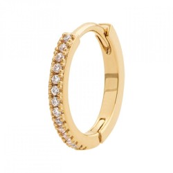 Créole Diam. 14mm Oxyde de...