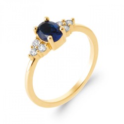 Bague Solitaire Pierre...