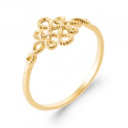 Bague Tressée Torsadée...