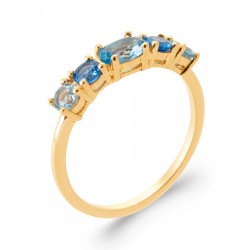 Bague Jarretière Pierre...