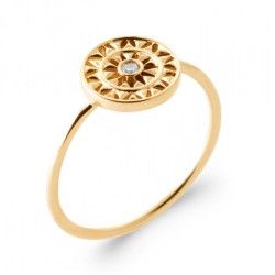 Bague Médaillon Soleil...