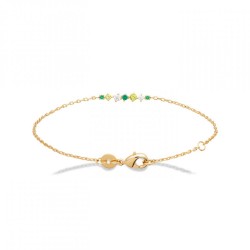 Bracelet Pierre verte de...