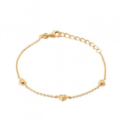 Bracelet Coeur Plaqué or...