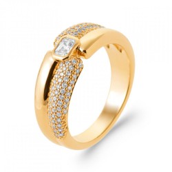 Bague Oxyde de zirconium...