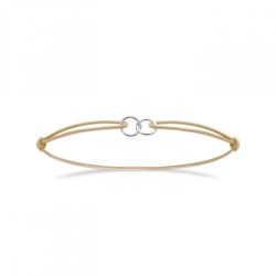 Bracelet Cordon Anneaux...