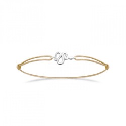 Bracelet Cordon Serpent...