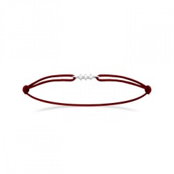 Bracelet Cordon Rouge Oxyde...