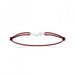 Bracelet Cordon Rouge Oxyde...