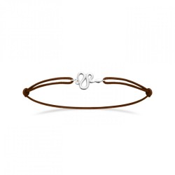 Bracelet Cordon Marron...