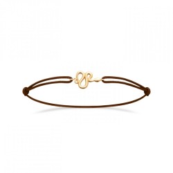 Bracelet Cordon Marron...