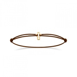 Bracelet Cordon Marron...