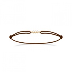 Bracelet Cordon Marron...