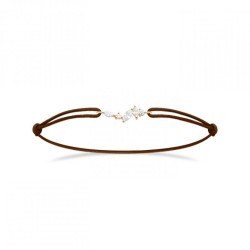 Bracelet Cordon Marron...