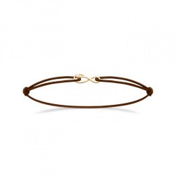 Bracelet Cordon Marron...