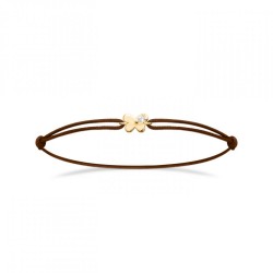 Bracelet Cordon Marron...