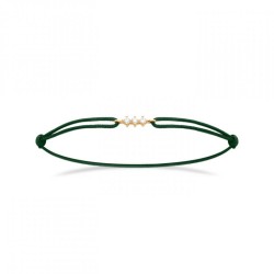 Bracelet Cordon Vert Oxyde...