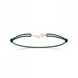 Bracelet Cordon Vert Oxyde...