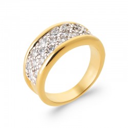 Bague de promesse Oxydes de...