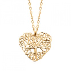 Collier Arbre de Vie Plaqué...