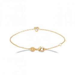 Bracelet Fleur Plaqué or...