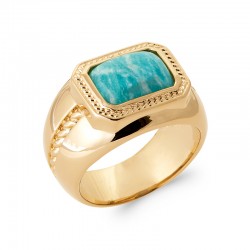 Bague Amazonite...