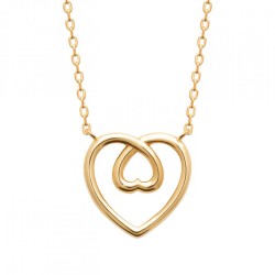 Collier Coeur Plaqué or...