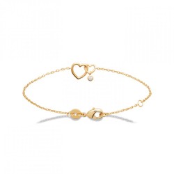 Bracelet Coeurs enlacés...