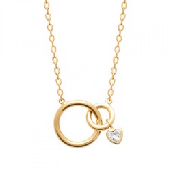 Collier Anneaux enlacés...