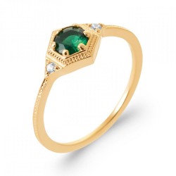 Bague Perlée Forme...