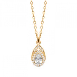 Collier Goutte Plaqué or...