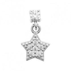 PIERCING Etoile Argent...