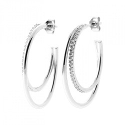 Créoles Ouvertes Argent...