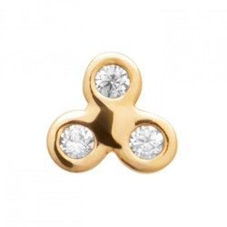 PIERCING Plaqué or 750/000...