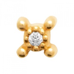 PIERCING Solitaire Serti...