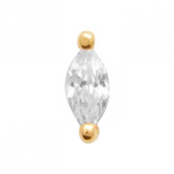 PIERCING Plaqué or 750/000...