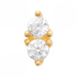 PIERCING Plaqué or 750/000...