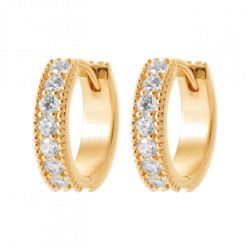 Créoles Plaqué or 750/000...