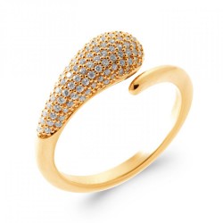 Bague Ouverte Goutte d'eau...