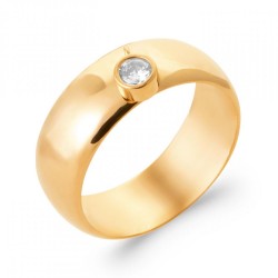 Bague Ruban Plaqué or...